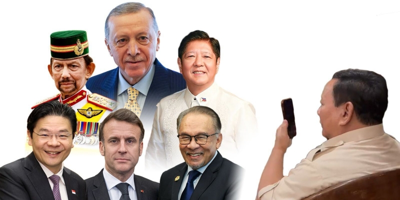 ASEAN Kompak Hadapi Trump, Prabowo Berunding dengan Malaysia hingga Brunei