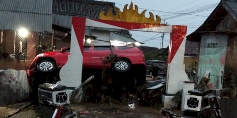 Banjir Landa Panjang Bandar Lampung, Tiga Orang Tewas