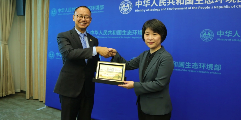 Diskusi Bareng Wamen LH China, Eddy Soeparno Siapkan Solusi Polusi Udara di Indonesia