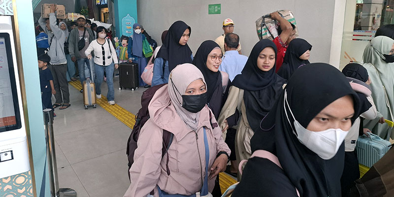 Sudah Ada 48 Ribu Pemudik yang Kembali ke Jakarta Via Kereta Api