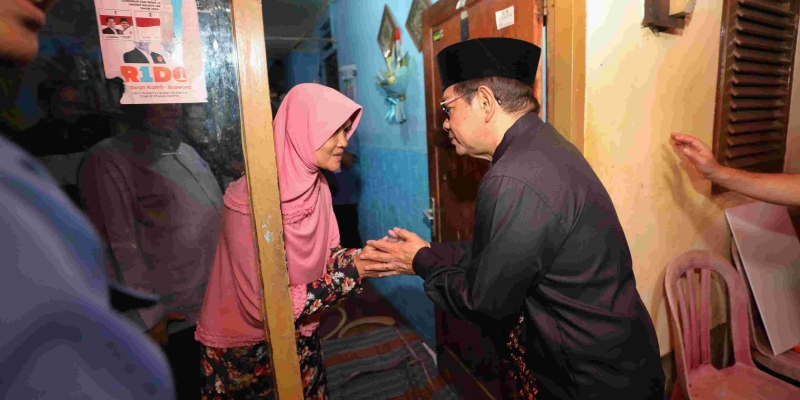 Pramono Anung Takziah ke Rumah PPSU Meninggal saat Bertugas