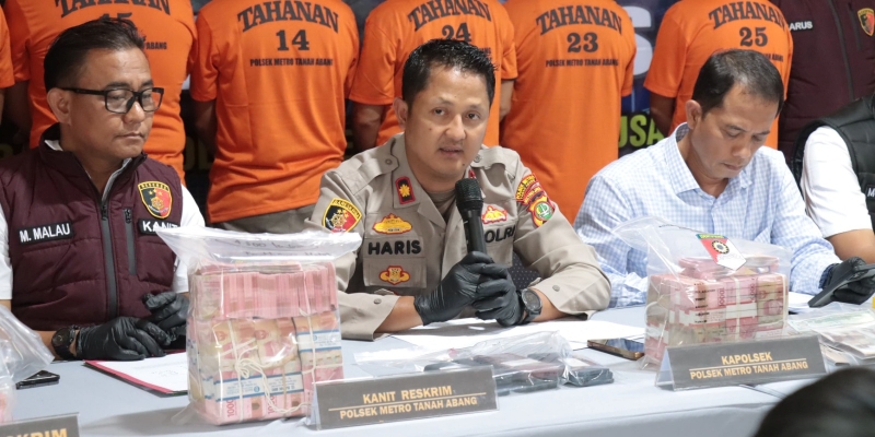 Polisi Bongkar Sindikat Uang Palsu,  8 Orang jadi Tersangka