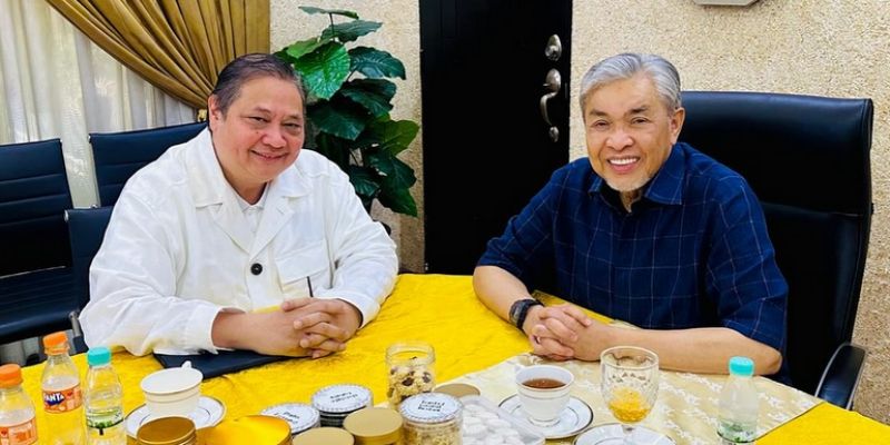 Momen Lebaran, Menko Airlangga Bertemu Wakil Perdana Menteri Malaysia