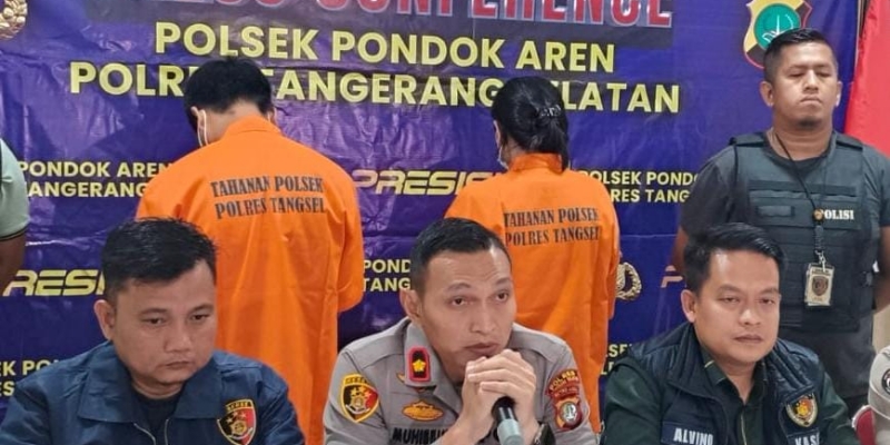 Pasangan Kekasih di Tangsel Dibui Setelah Buang Janin Hasil Hubungan Gelap