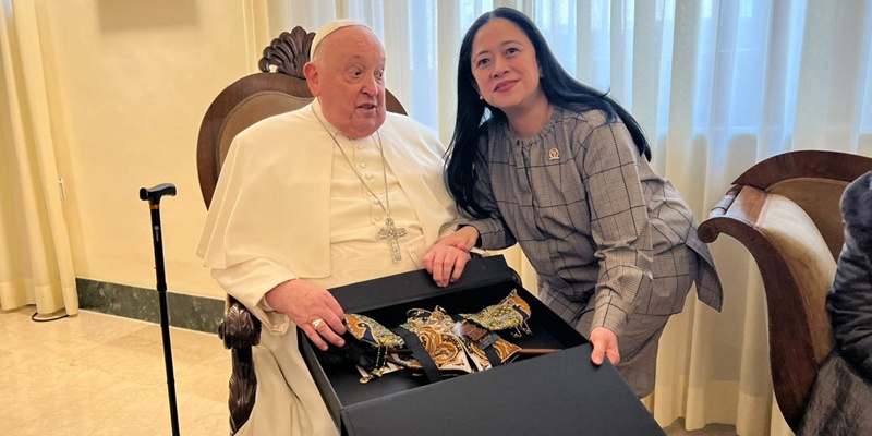 Puan: Sosok Sri Paus Sangat Rendah Hati dan Penuh Kesederhanaan