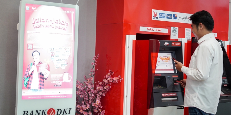 Transaksi Antarbank Lewat ATM Bank DKI Sudah Normal