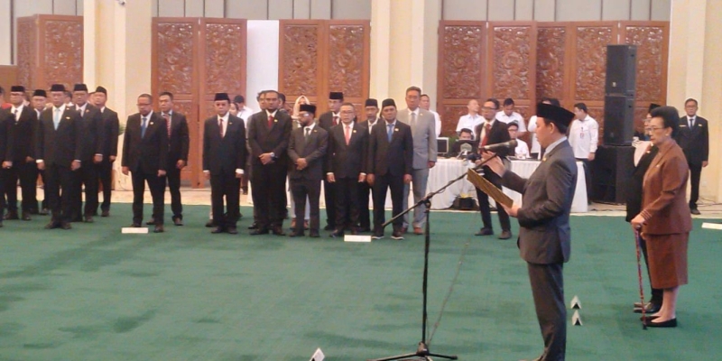 Irjen Pol Muhammad Iqbal Dilantik jadi Sekjen DPD RI