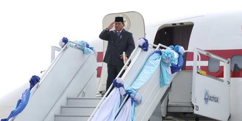 Tuntaskan Lawatan di Thailand, Prabowo Pulang ke Tanah Air