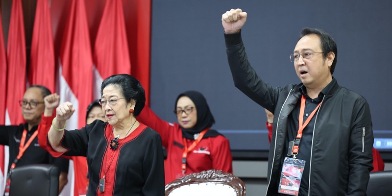 Megawati Beri Wejangan Kepala Daerah PDIP di Sekolah Partai