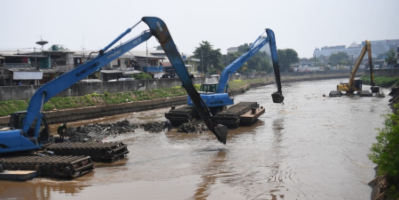 Pemprov DKI Didesak Kebut Pembebasan Lahan Normalisasi Ciliwung