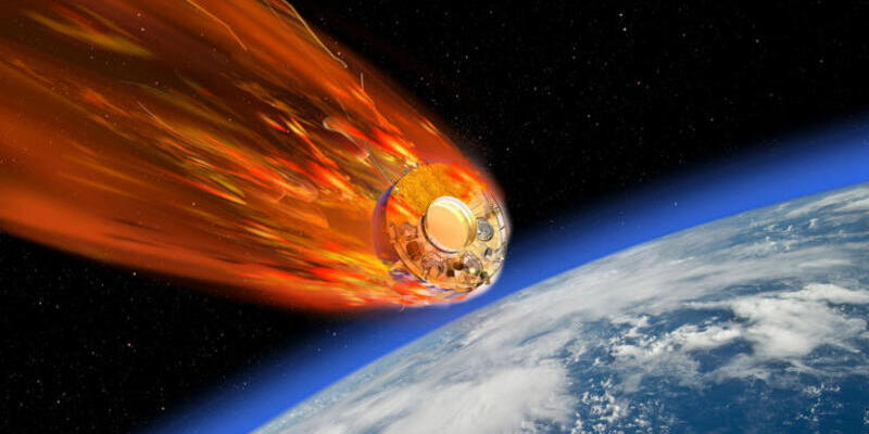 Pesawat Antariksa Soviet Kosmos 482 Jatuh ke Samudra Hindia
