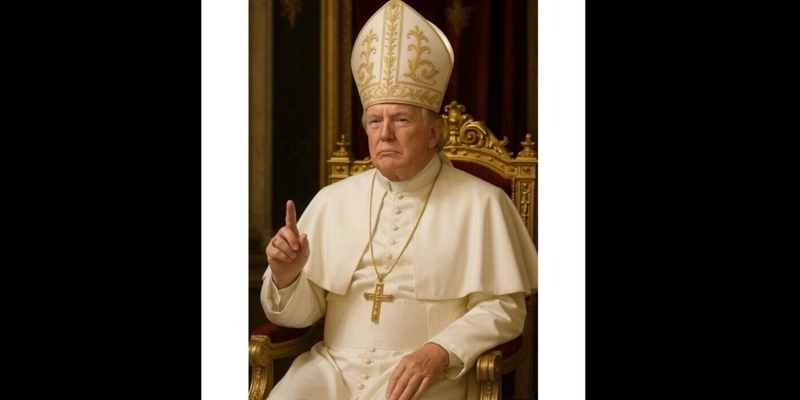 Trump Hebohkan Publik, Pamer Foto AI Dirinya Sebagai Paus