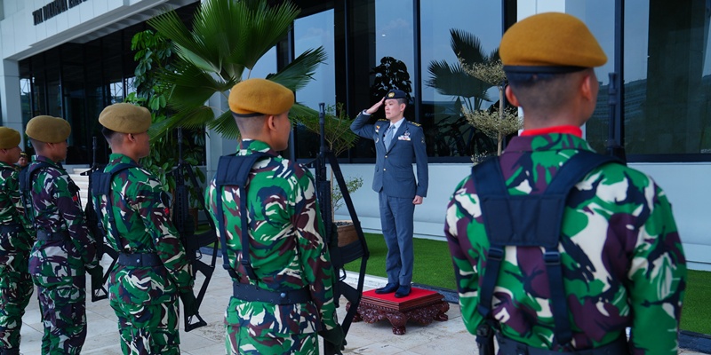 Kepala Staf Digital Intelijen Militer Singapura Sambangi Mabes TNI