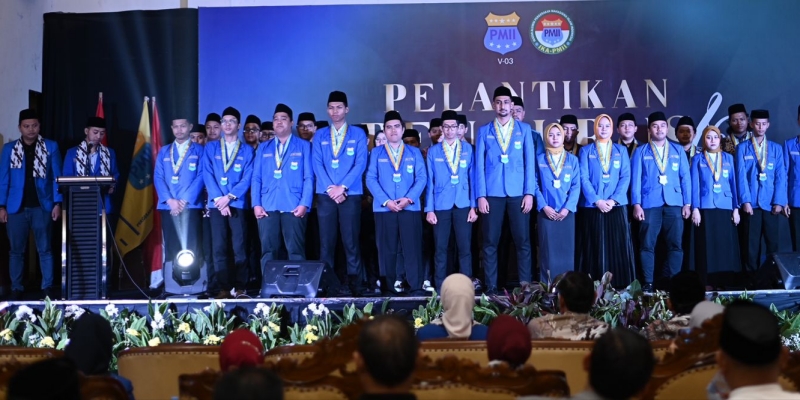 PMII Ciputat Lantik Kepengurusan 2025-2026