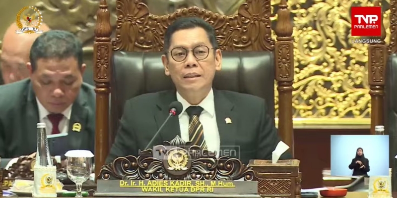 DPR Gelar Rapat Paripurna ke-19, Ini Agendanya