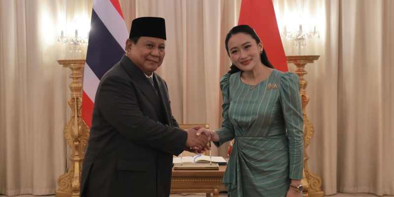 Prabowo Dukung Penuh Upaya Thailand Jadi Anggota BRICS