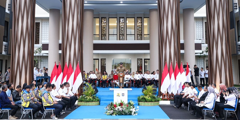 Menko AHY Resmikan Gedung Baru IPDN Songsong Indonesia Emas 2045