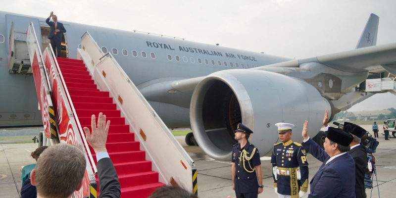 Pulang ke Australia, Albanese Beri Lambaian Hangat ke  Airlangga