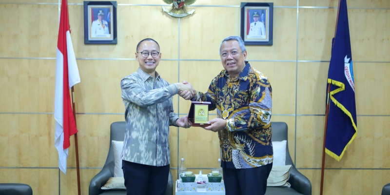 Eddy Soeparno Bahas Kolaborasi Penanganan Sampah Bareng Walikota Tangsel