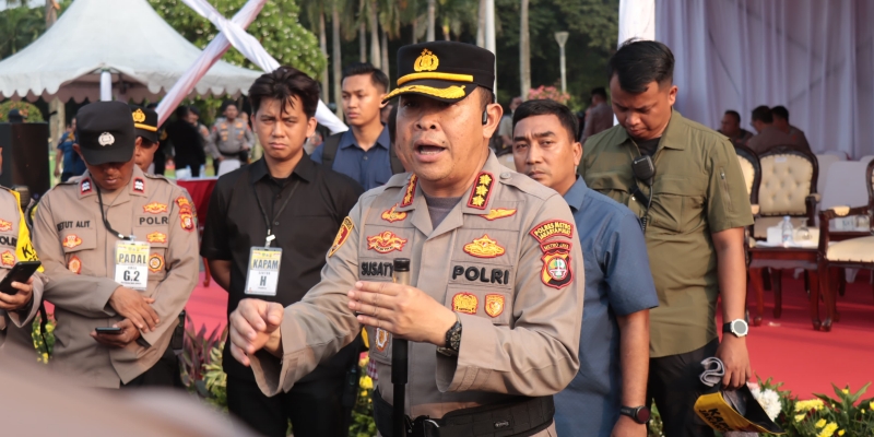 Polisi Tidak Dibekali Senjata Api Selama Pengamanan May Day di Monas