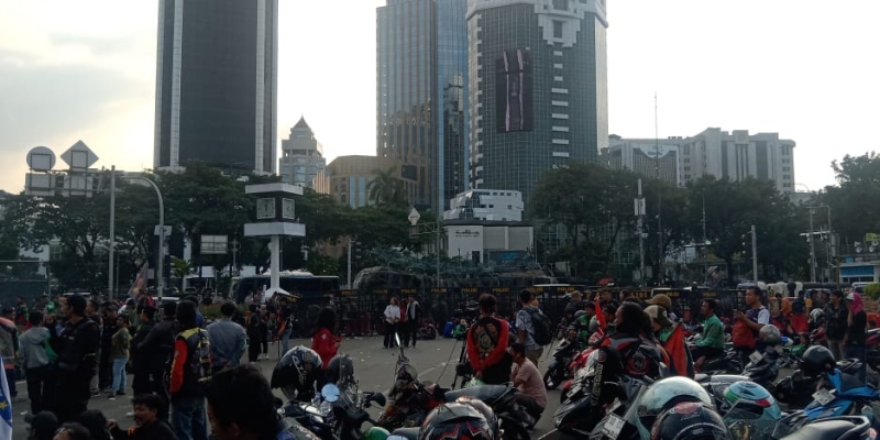 Benarkah Demo 20 Mei Bikin Layanan Ojol Lumpuh?
