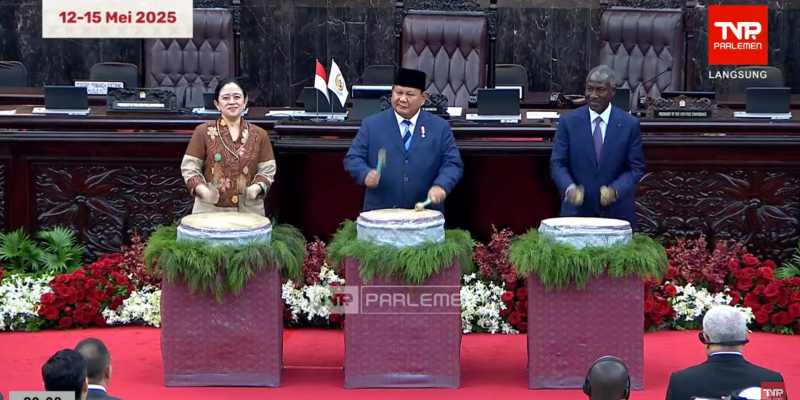 Prabowo Bareng Puan Buka Sidang Parlemen OKI ke-19