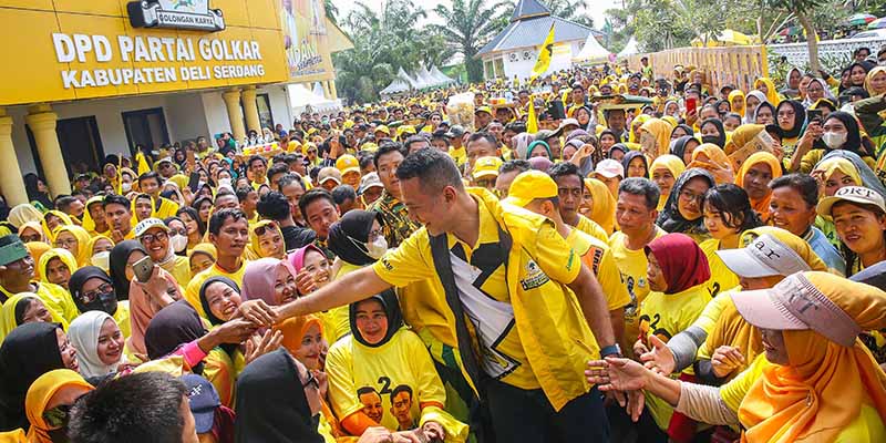 Ijeck Sukses Dongkrak Elektabilitas Golkar di Sumut