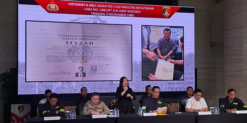 Keaslian Ijazah Jokowi Makin Diragukan Usai Pengumuman Bareskrim