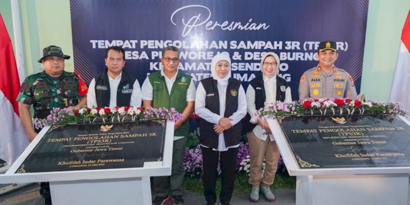 Khofifah: Mudah-mudahan Sampah Bisa jadi Berkah