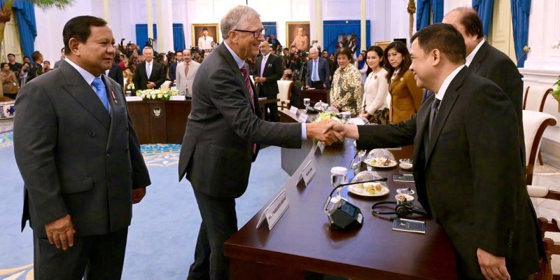 Haji Isam Ikut Dampingi Presiden Prabowo dalam Pertemuan dengan Bill Gates di Istana