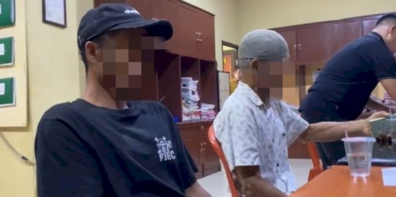 Bapak dan Anak Diamankan Polisi Buntut Pungli Ratusan Pedagang Pasar