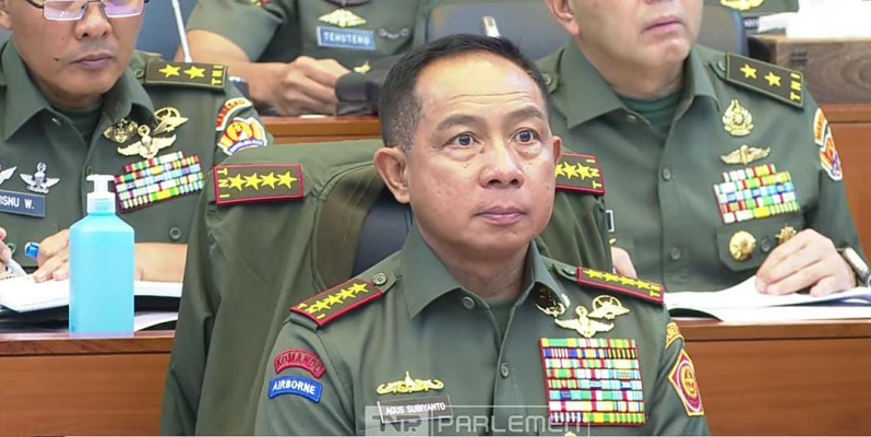 Panglima Agus Subiyanto Mutasi dan Rotasi 117 Perwira TNI