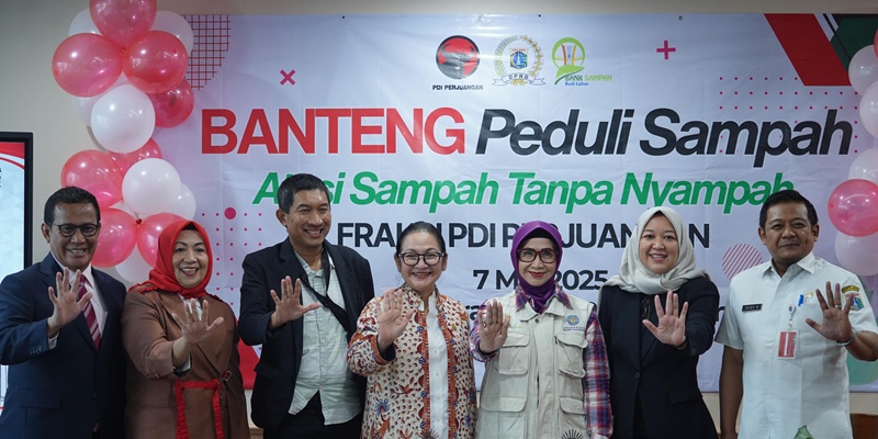 Fraksi PDIP Kebon Sirih Gencarkan Edukasi Pengelolaan Sampah