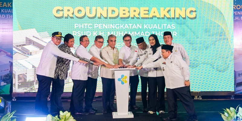 Aspirasi Ketua MPR, Menkes Hadir Langsung Groundbreaking RS Pesisir Barat