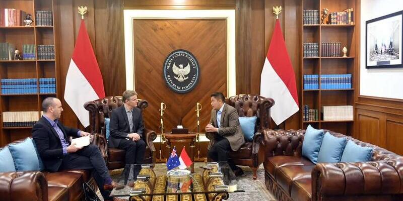 Seskab Ketemu Dubes Australia, Matangkan Persiapan Lawatan PM Albanese