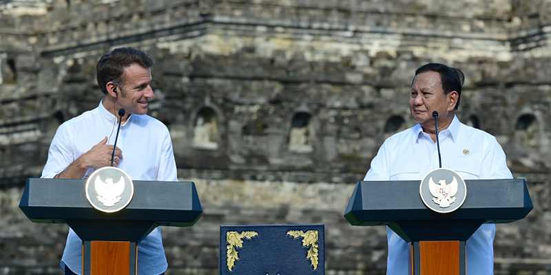 Prabowo Gaungkan Pesan Persahabatan dan Toleransi di Borobudur