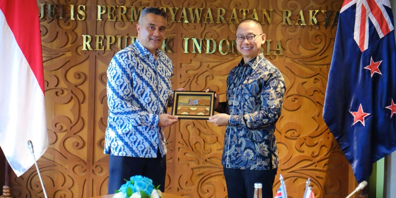 Waka MPR RI Bahas Potensi Energi Geothermal Bareng Dubes Selandia Baru