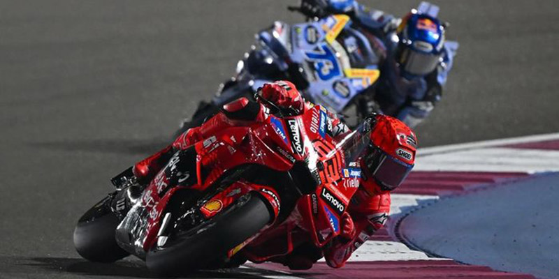 Terjatuh di GP Inggris 2025, Marc Marquez Salahkan Angin