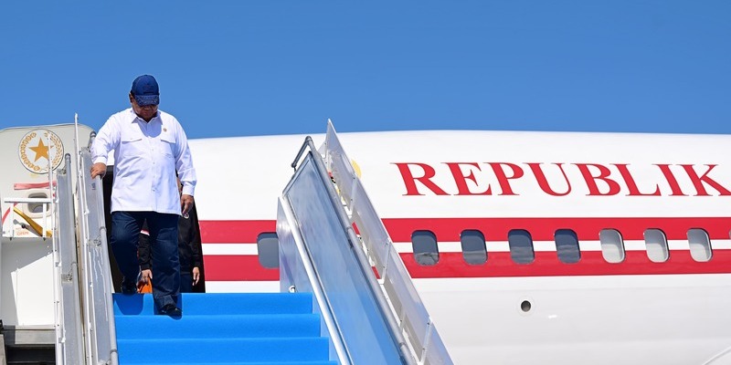 Tiba di Yogyakarta, Prabowo Siap Temani Macron Tinjau Akmil Magelang