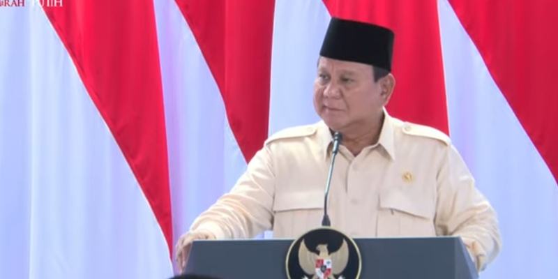 Prabowo: Dibandingkan Eropa dan Timur Tengah, Indonesia Relatif Damai