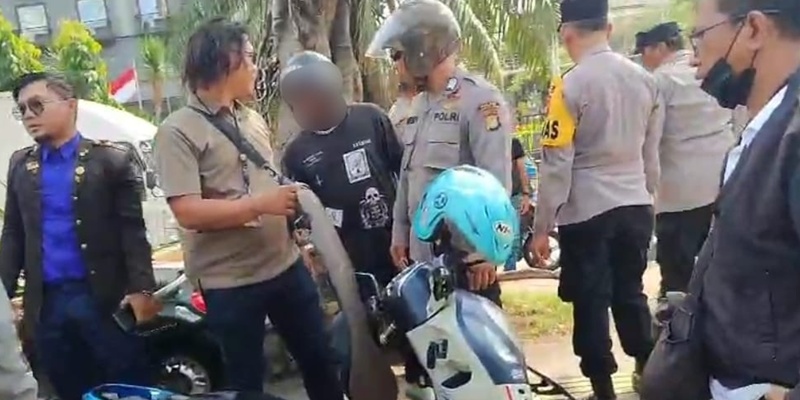 Bikin Resah Warga, Polisi Amankan Empat Debt Collector