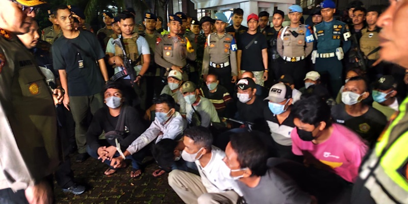 Polda Metro Ringkus 22 Preman yang Resahkan Warga