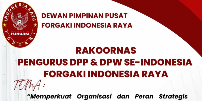 Rakornas Forgaki Dukung Kopdes Merah Putih Wujudkan Ekonomi Kerakyatan