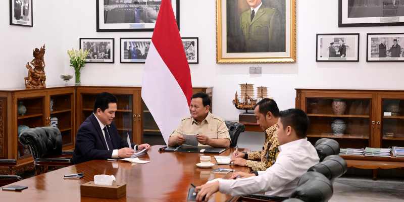 Prabowo Panggil Menteri BUMN, Pastikan Implementasi Diskon Transportasi Nasional