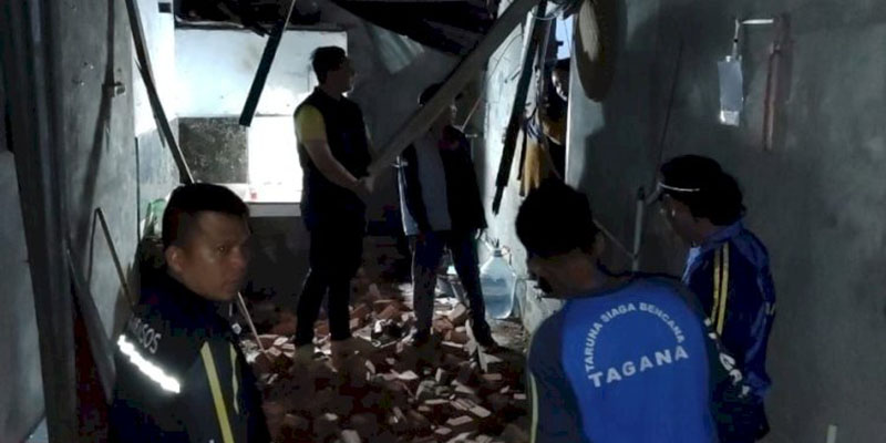 Angin Puting Beliung Rusak Rumah Warga Lubuklinggau