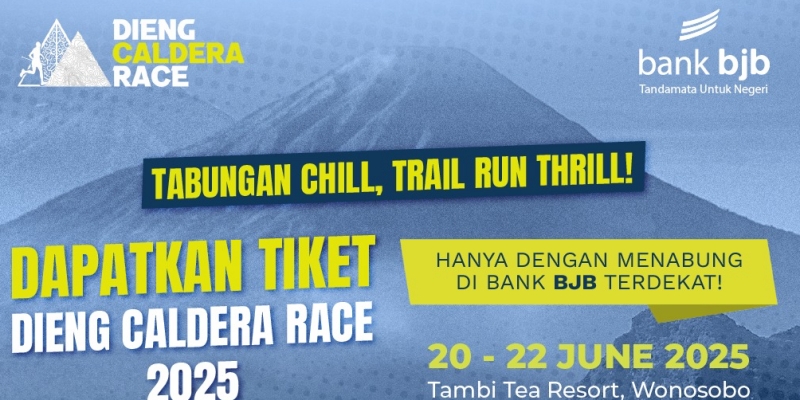 Dieng Caldera Race 2025 Bertabur Promo Menarik bank bjb