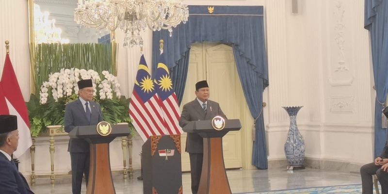 Prabowo dan PM Malaysia Bahas Konflik Iran-Israel, Dukung Gencatan Senjata Permanen