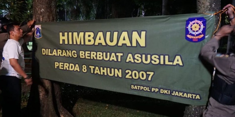 Pemprov DKI Awasi Ketat Taman 24 Jam dari Praktik Mesum