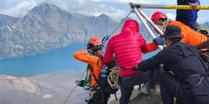 Pimpinan DPR Pastikan Evaluasi Proses Evakuasi Turis Brasil yang Jatuh di Rinjani