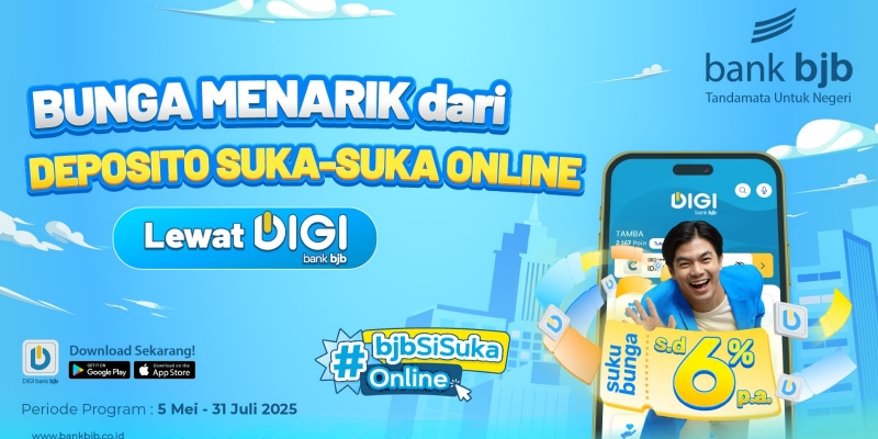 bjb SiSuka Solusi Cerdas Investasi, Bunga Sampai 6 Persen!